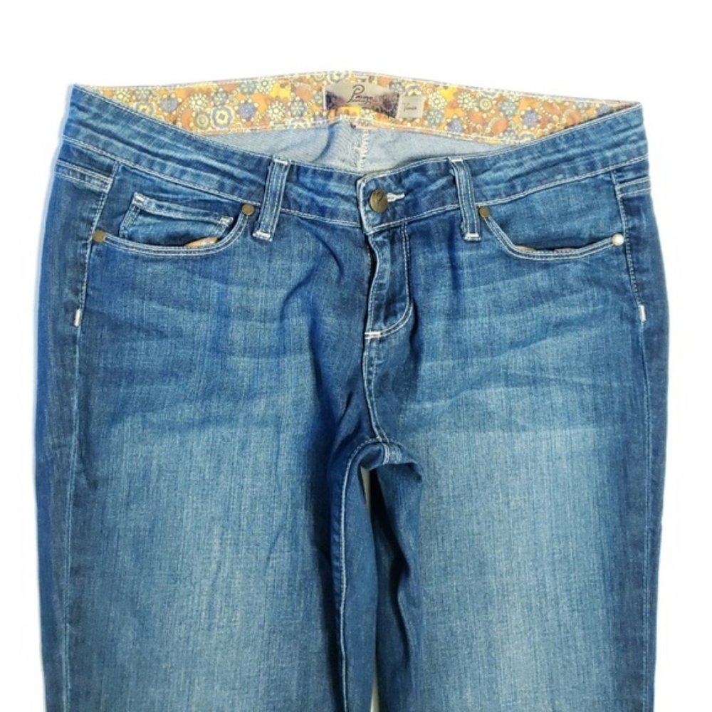Paige VENICE SKINNY STRETCH Crop Capri Jeans 28 25